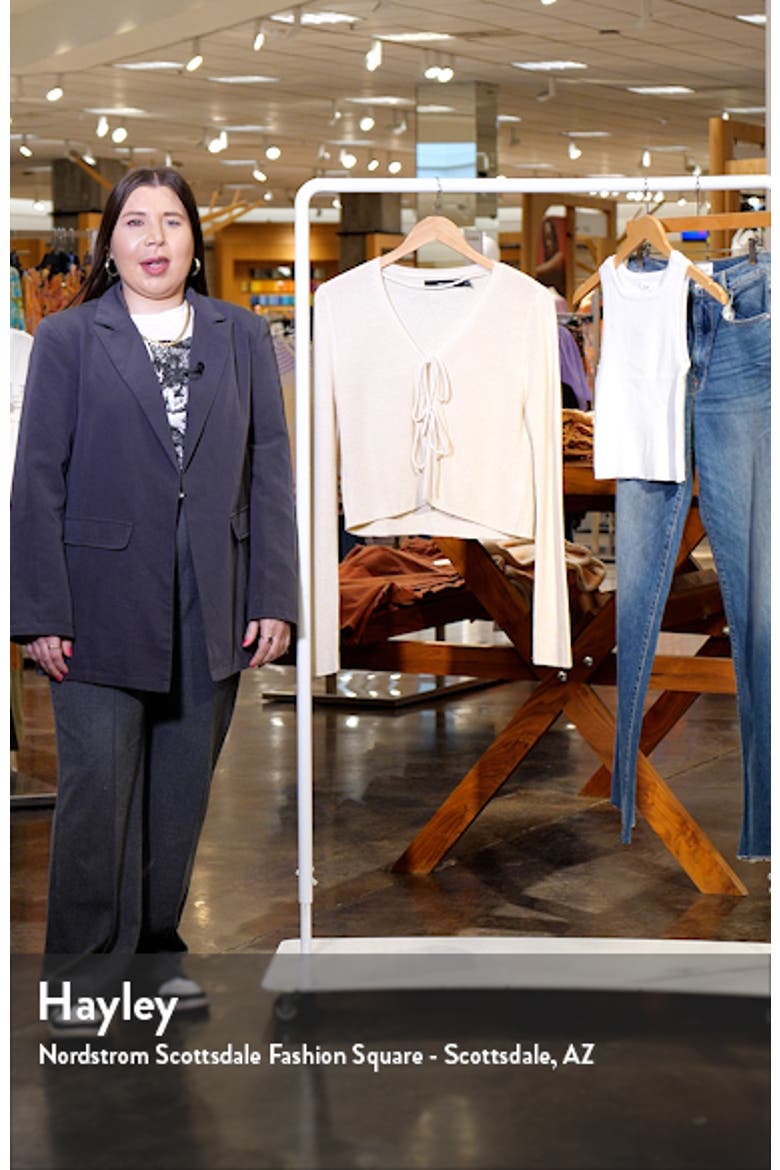 Lexsun Tie Front Cardigan video