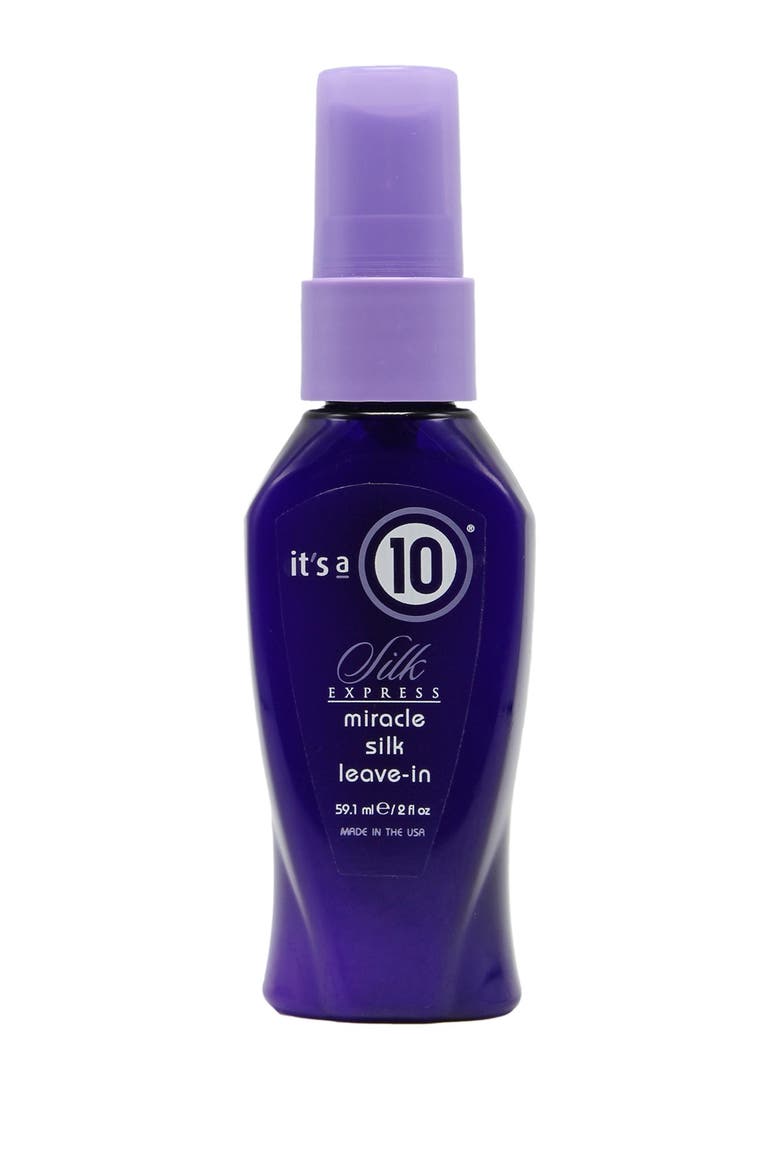 Silk Express Miracle Silk Leave-In, Main, color, NO COLOR