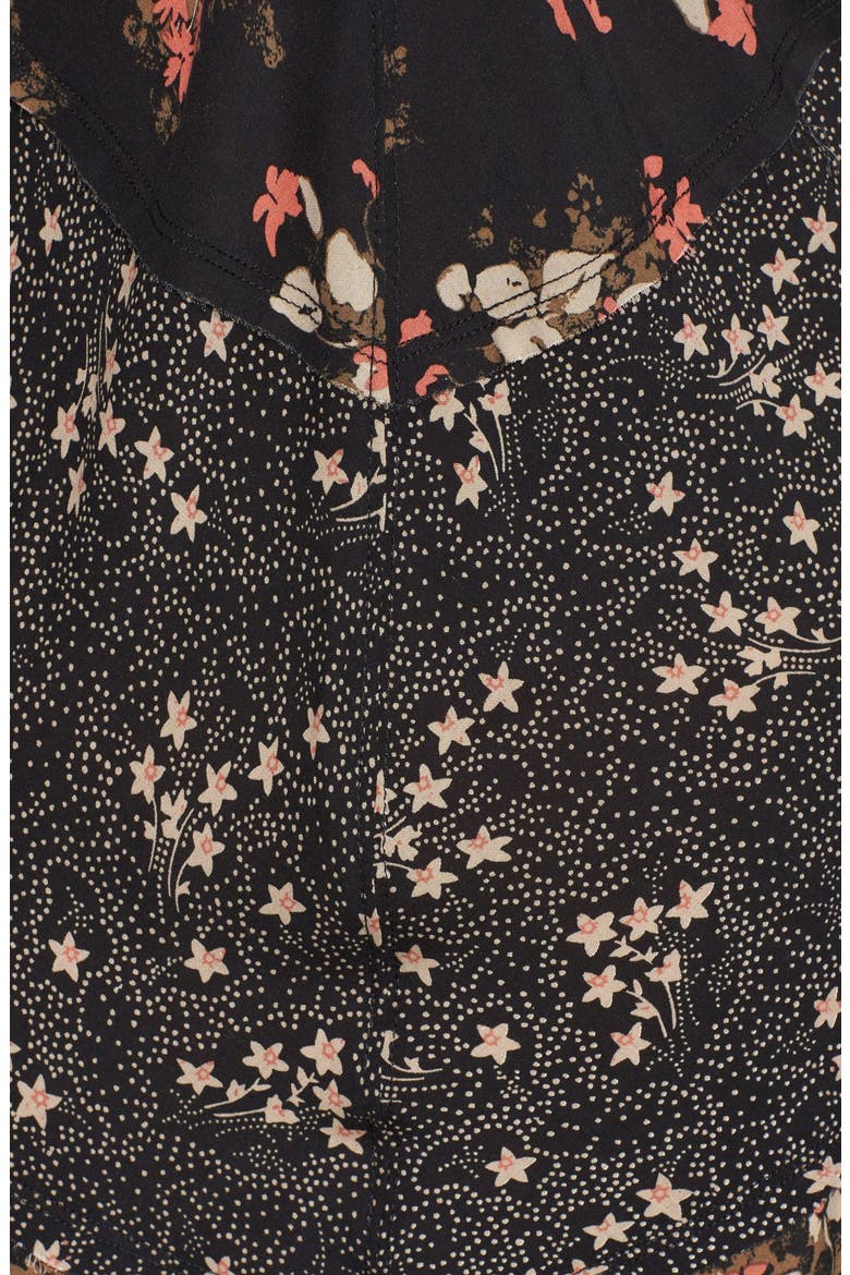 'Crescent' Print Slipdress, Alternate, color, CARBON COMBO