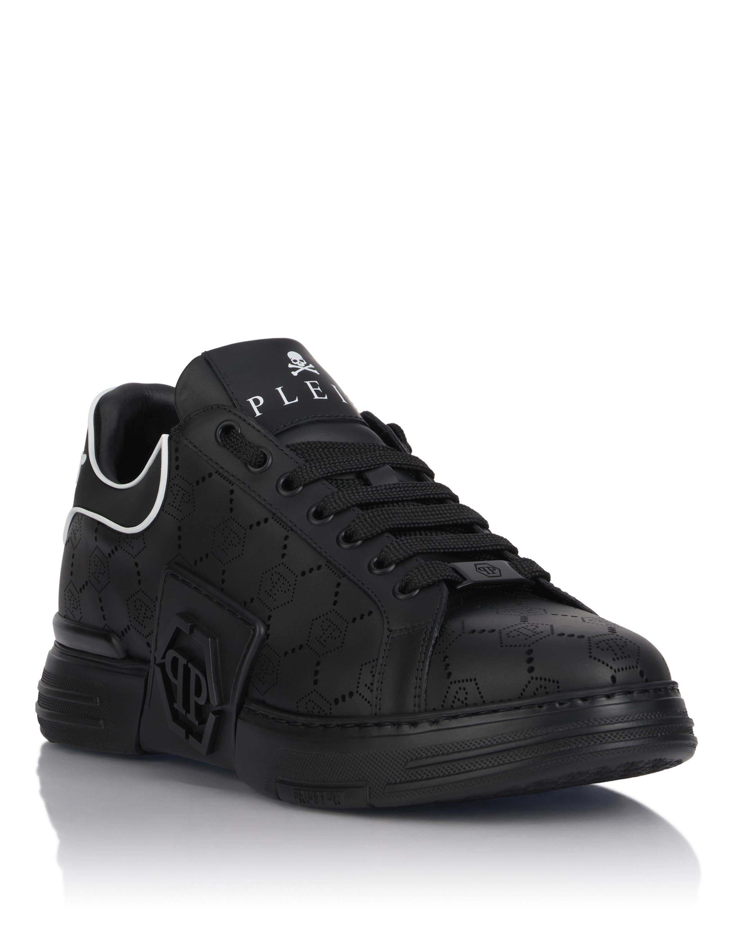 Low Top Sneakers Phantom Monogram Unisex, Main, color, black/black