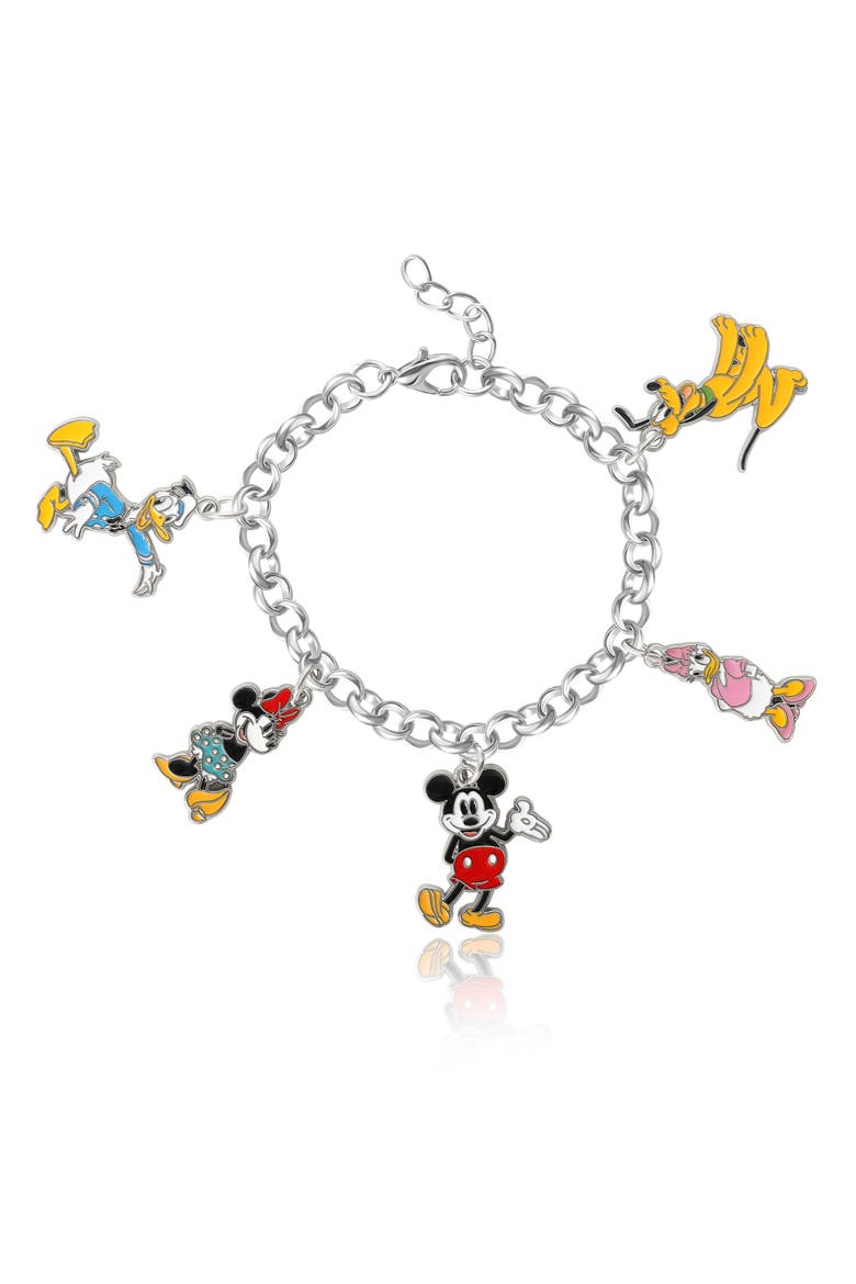 Character Charm Bracelet, Main, color, Silver