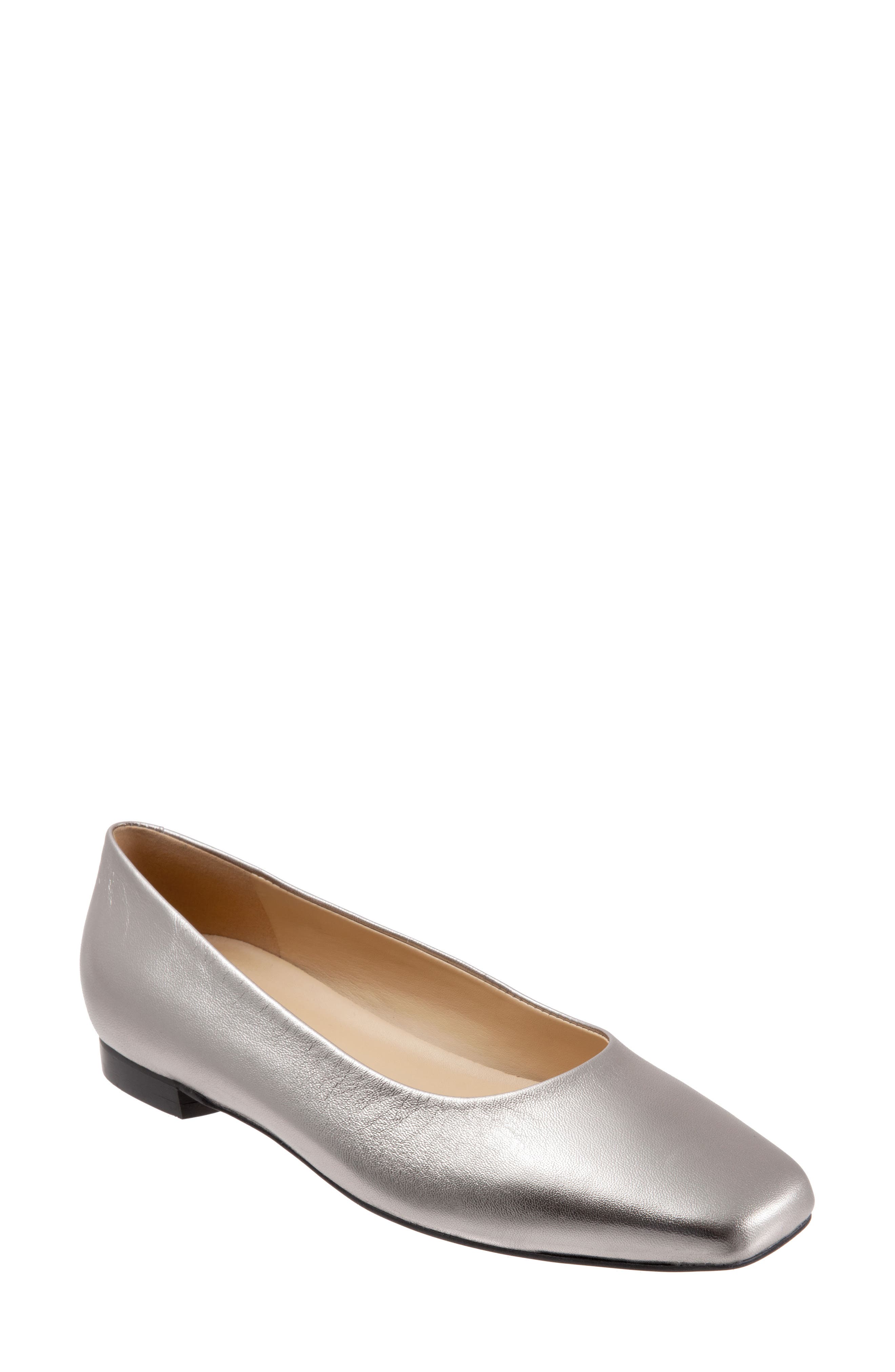 Honor Flat, Main, color, PEWTER LEATHER