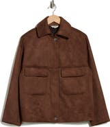 MAX STUDIO Faux Suede Jacket
