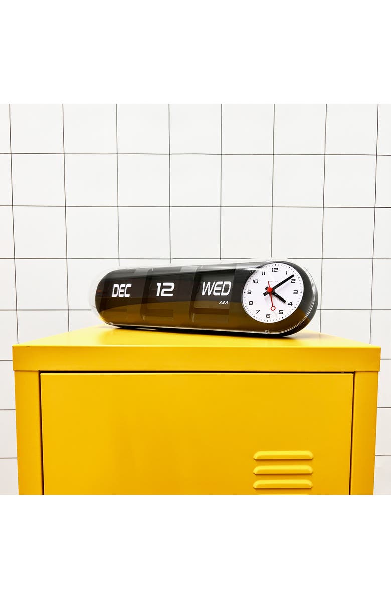 CLOUDNOLA Capsule Flip Calendar & Clock, Alternate, color, 