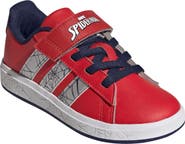 adidas Kids' Grand Court Spider-Man Sneaker