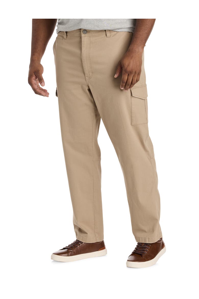 Big & Tall Everyday Cargo Pants, Main, color, DUNE