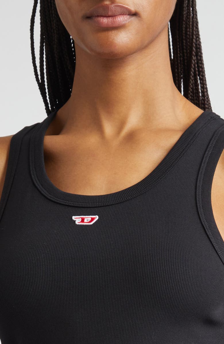 DIESEL<sup>®</sup> T-Anky-D Slim Fit Rib Tank, Alternate, color, Black