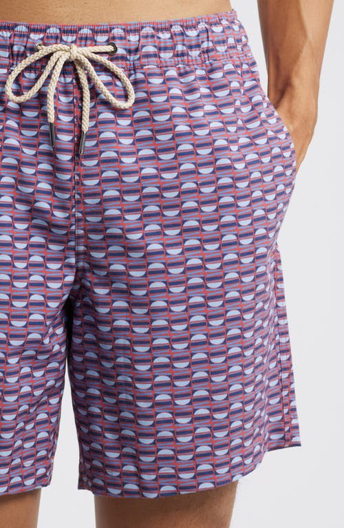 Fair Harbor Bayberry Trunks 7 Red Boardwalk Tiles In Purple