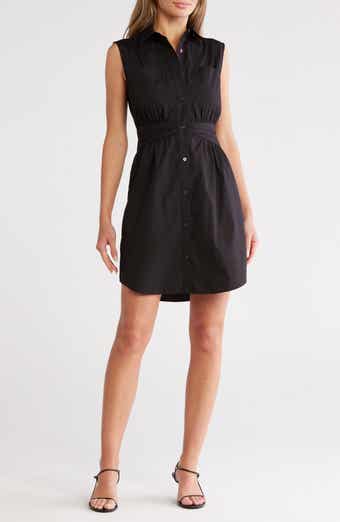 Derek Lam 10 Crosby Cora Sleeveless Cotton Shirtdress