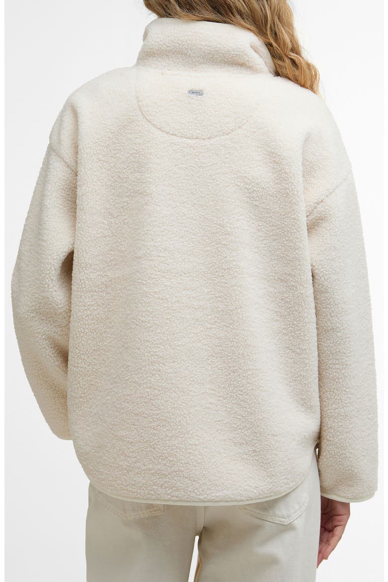 Mersea Half Zip Fleece Overlayer, Alternate, color, NATURAL