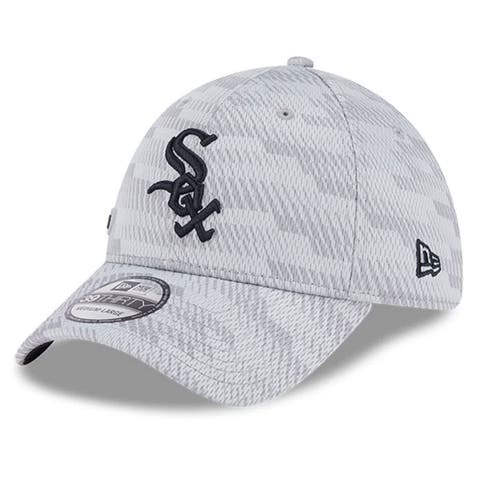 Men's New Era Gray Chicago White Sox 2025 MLB Clubhouse 39THIRTY Flex Hat