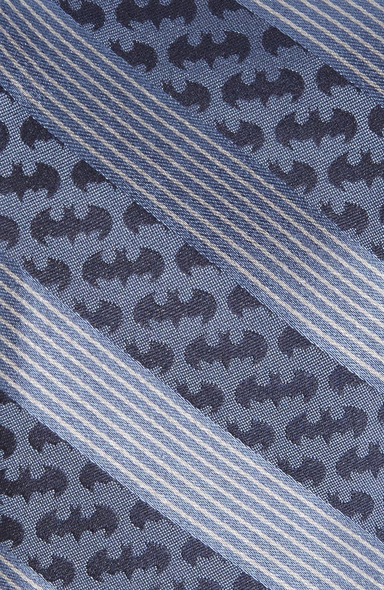 Cufflinks, Inc. 'Batman' Stripe Silk Tie, Alternate, color, 