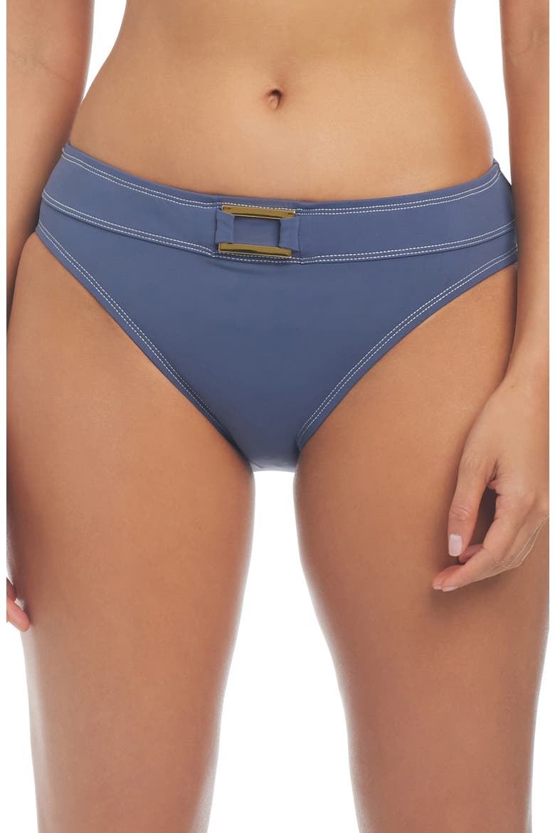 Fine Line Hipster Bikini Bottoms, Main, color, PALOMA