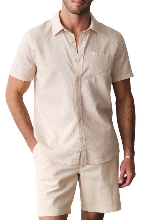 Better Than Short Sleeve Button-Up Shirt