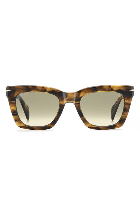 DB 99 51mm Rectangular Sunglasses