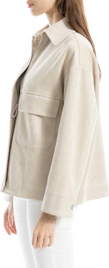 Faux Suede Jacket