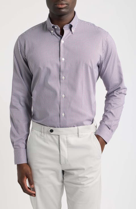 Greg Crown Long Sleeve Stretch Sport Shirt