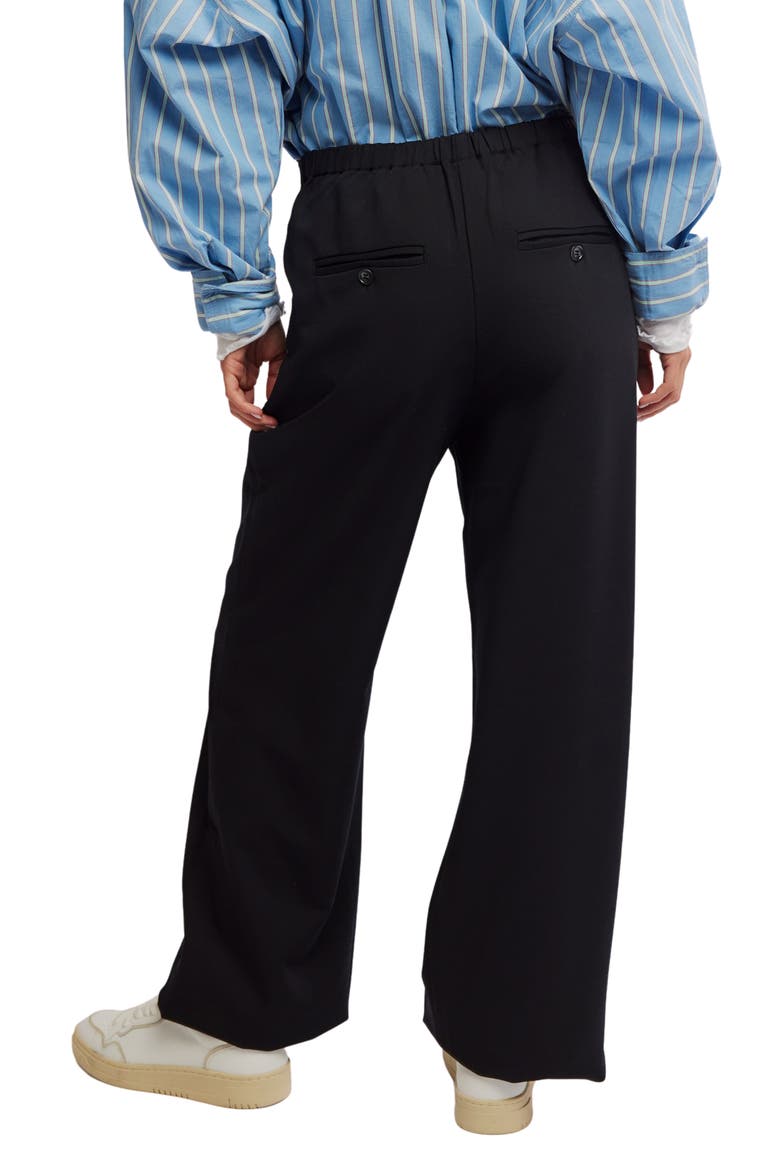 Tyler Wide Leg Pants, Alternate, color, BLACK