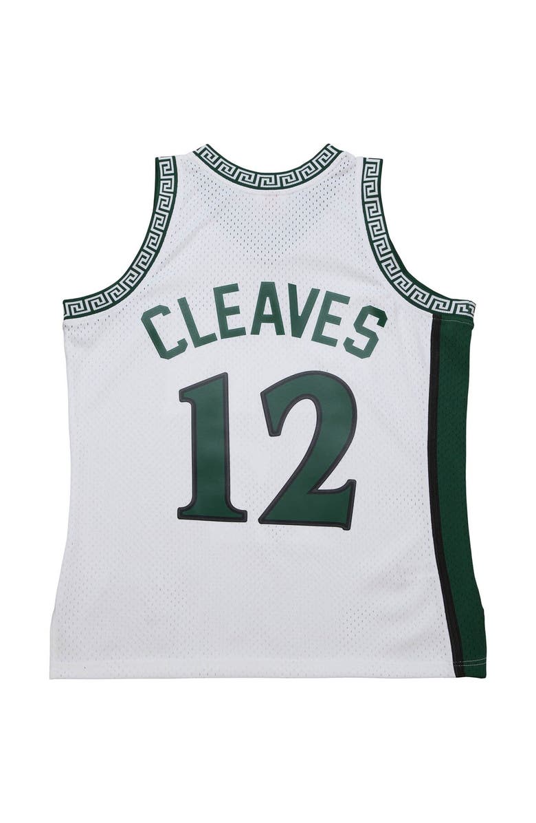 Mitchell & Ness Men's Mitchell & Ness Mateen Cleaves White Michigan State Spartans 125th Basketball Anniversary 1999 Throwback Fashion Jersey, Alternate, color, 
