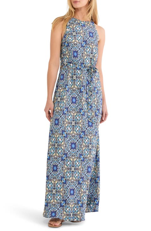 Becca Filigree Tile Sleeveless Dress