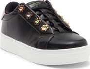 Kurt Geiger London Kids' Mini Liviah Flower Slip-On Sneaker