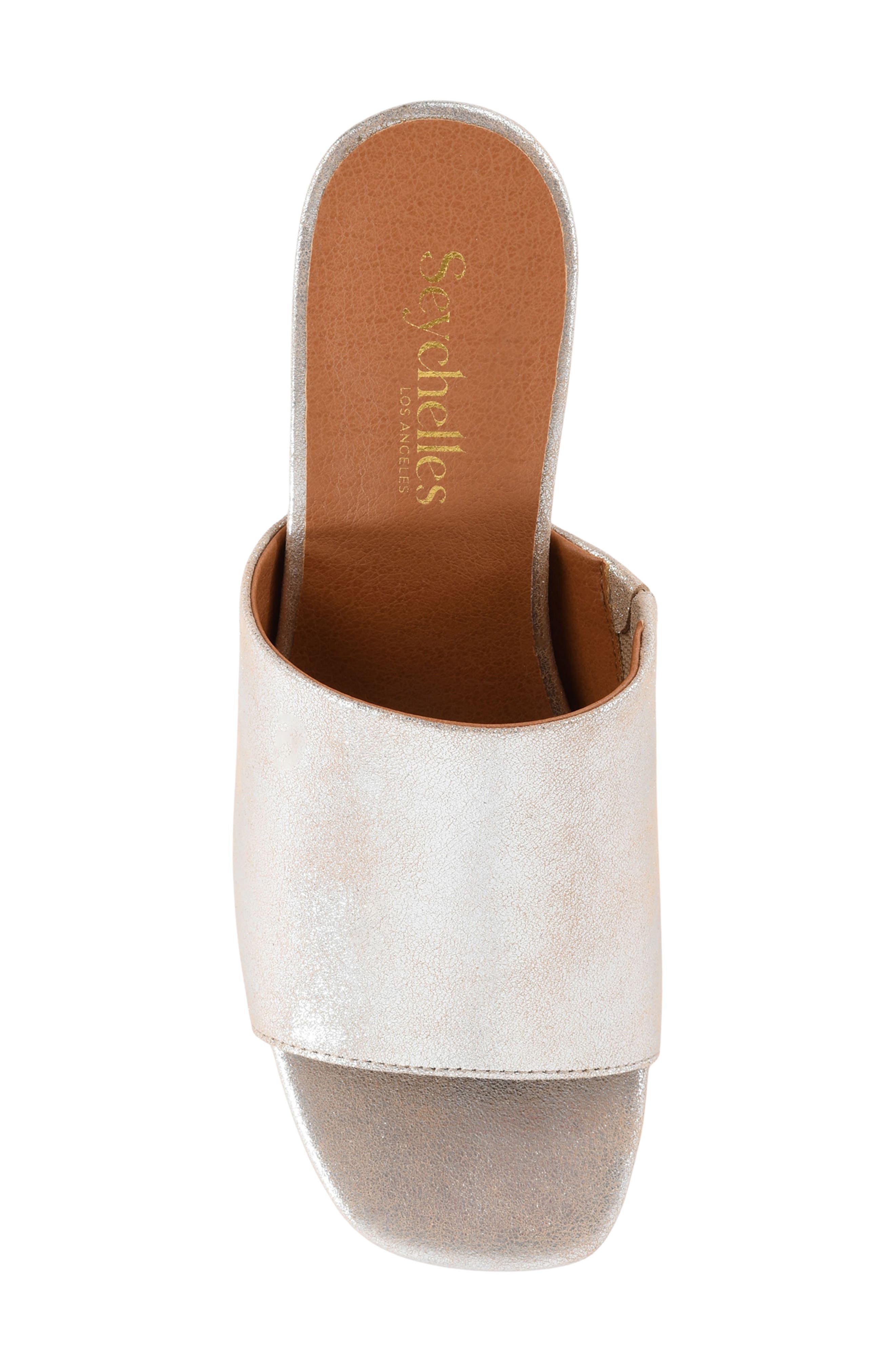 Pepper Slide Sandal, Alternate, color, LIGHT GOLD