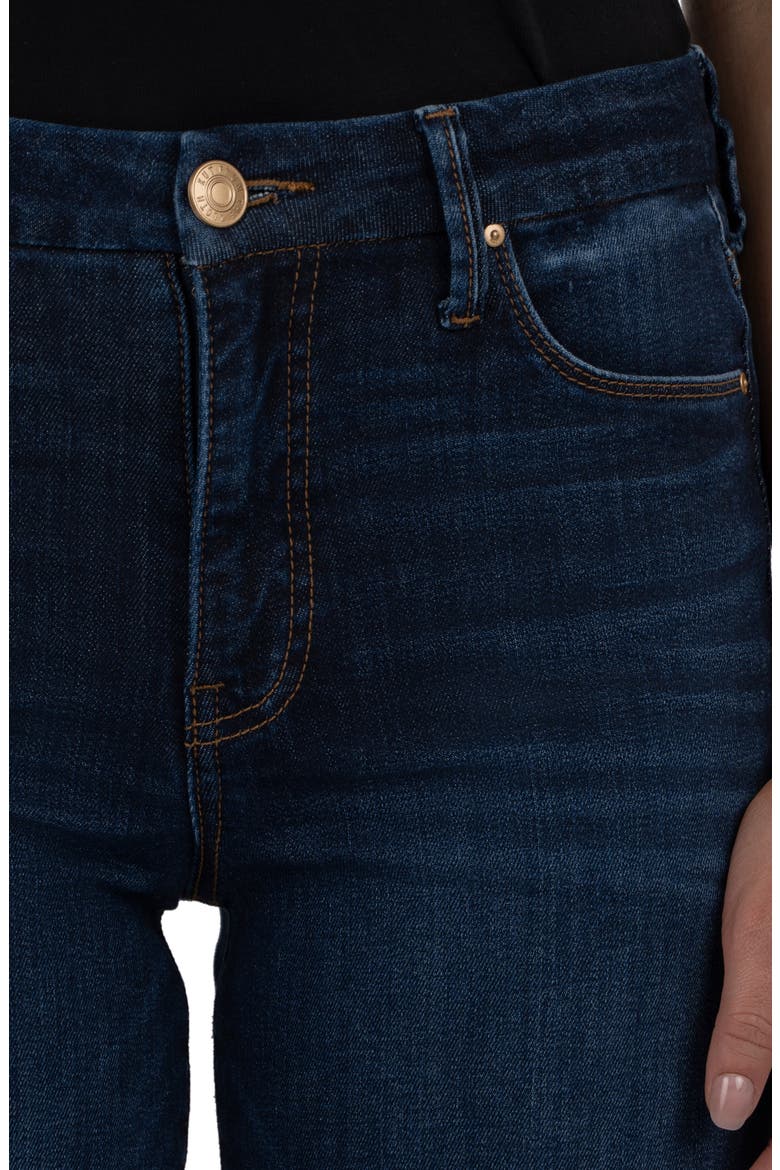 Meg High Waist Raw Hem Wide Leg Jeans, Alternate, color, NUTRITIOUS