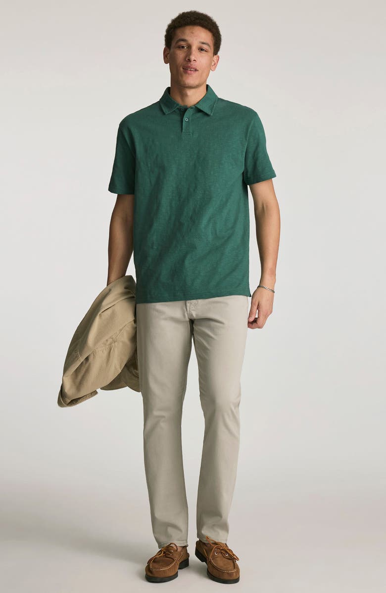 Mavi Jeans Slub Cotton Polo, Alternate, color, 