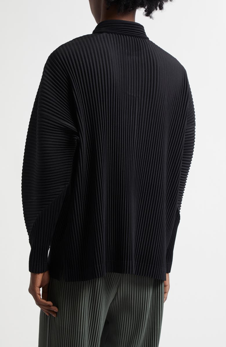 Homme Plissé Issey Miyake Monthly Colors October Long Sleeve Polo, Alternate, color, 