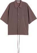 Fear of God Essentials Stretch Nylon Snap-Up Shirt