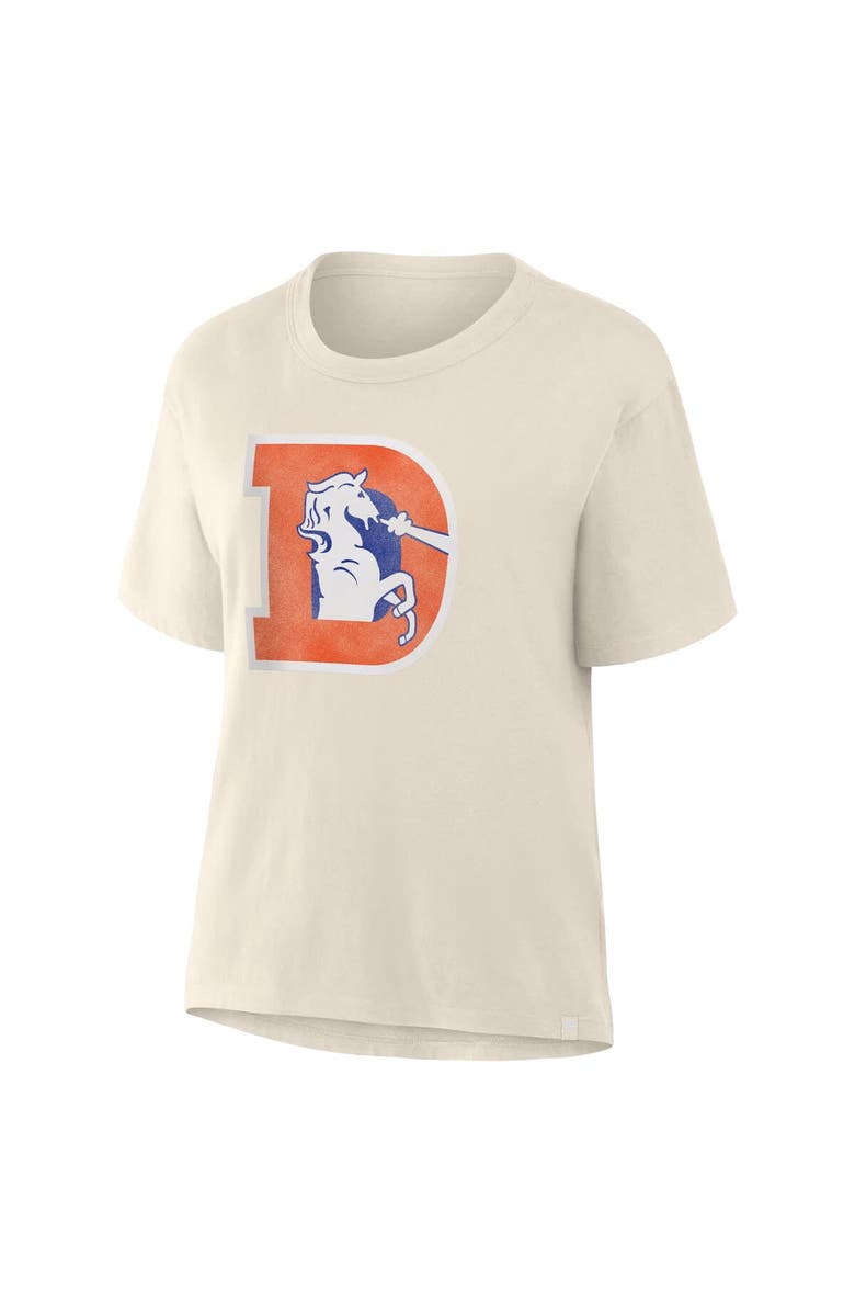 FANATICS Women's Fanatics Cream Denver Broncos Dove Legacy T-Shirt, Alternate, color, Cream