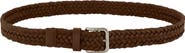 Vince Alex Woven Leather Belt