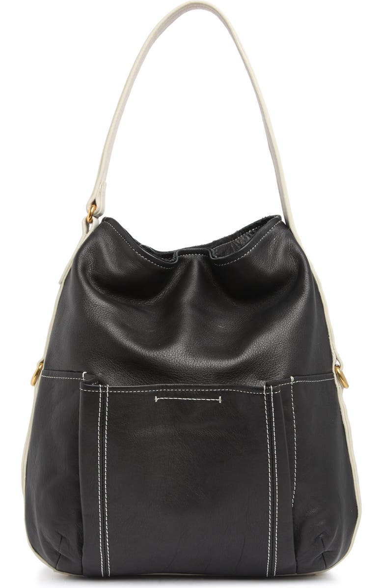 AMERICAN LEATHER CO. Rowan Leather Hobo Bag, Main, color,