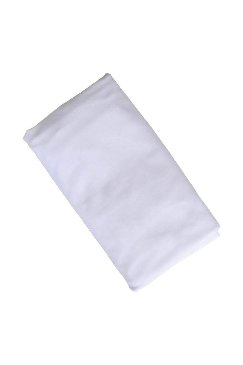Lightweight Compact Crib Sheets - Set of 4 - White, Main, color, White
