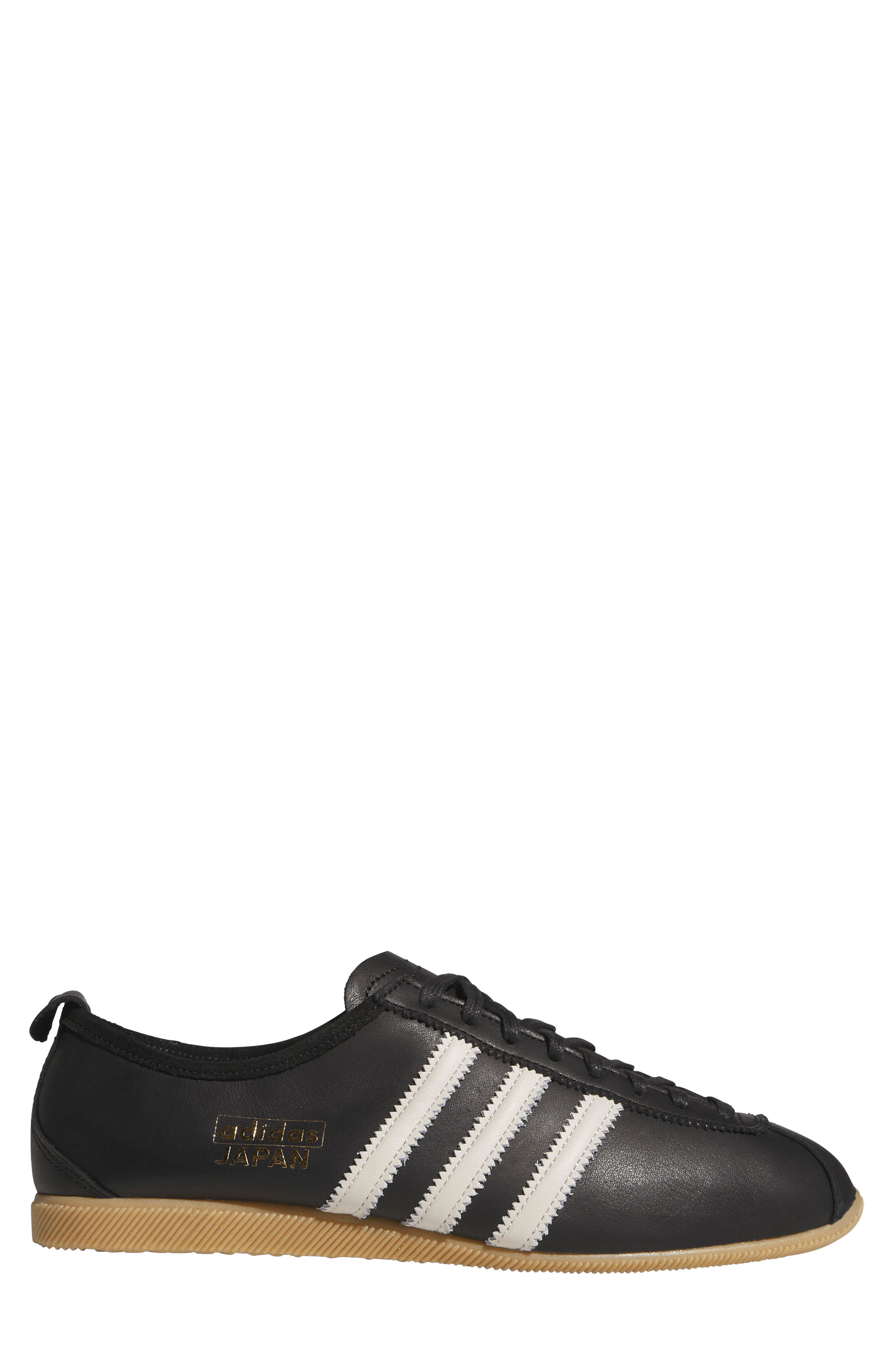 adidas Gender Inclusive Japan Low Top Sneaker, Alternate, color, Black/ Alumina/ Gold Metallic