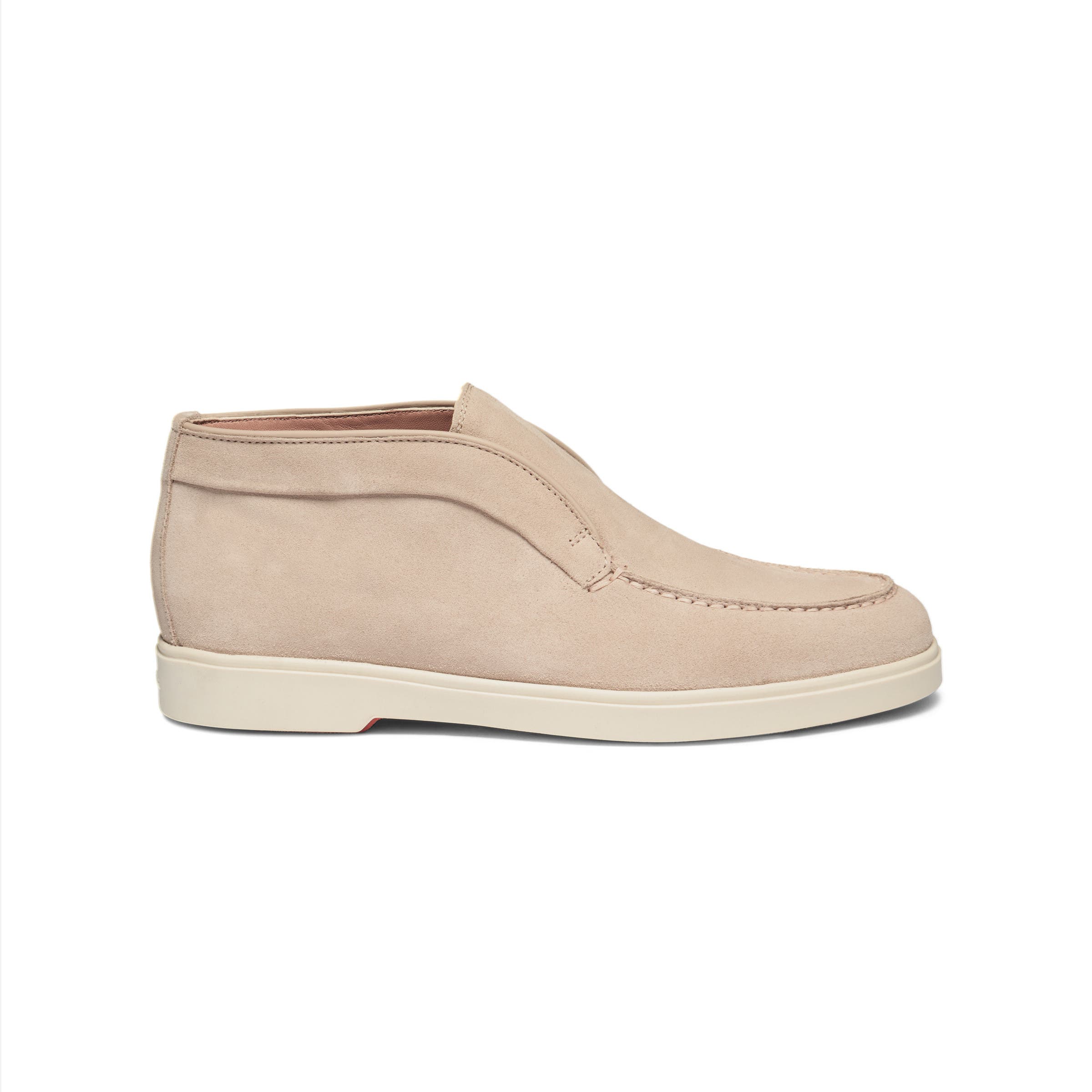 Santoni Suede Desert Boot, Alternate, color, Pink