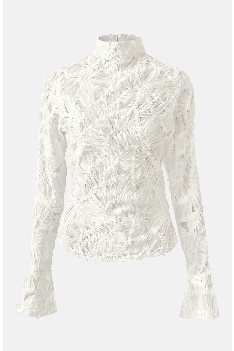 Cassie Blouse, Alternate, color, White