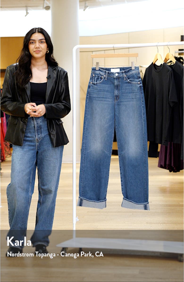 The Dodger Skimp Cuffed Wide Leg Jeans, sales video thumbnail