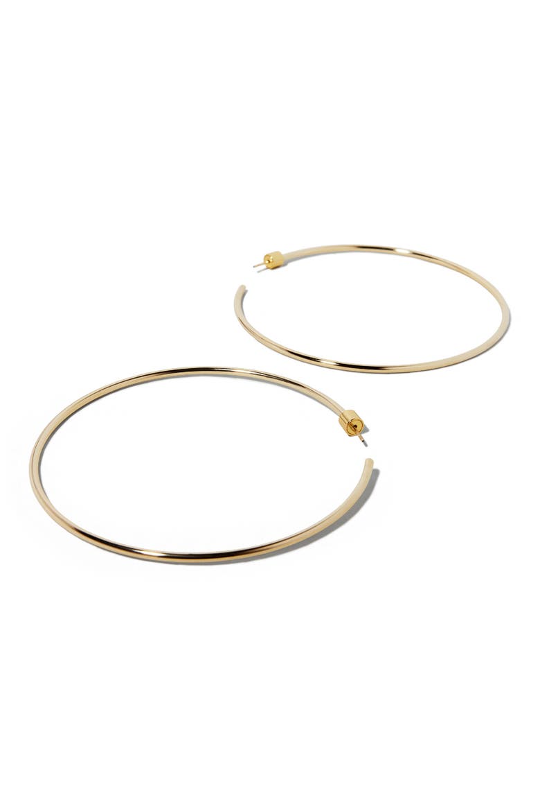 Thread Hoops, 2.5-Inch, Alternate, color, GOLD