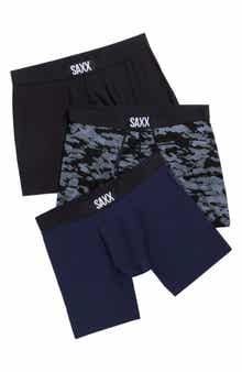 SAXX Assorted 3-Pack Vibe Super Soft Slim Fit Boxer Briefs