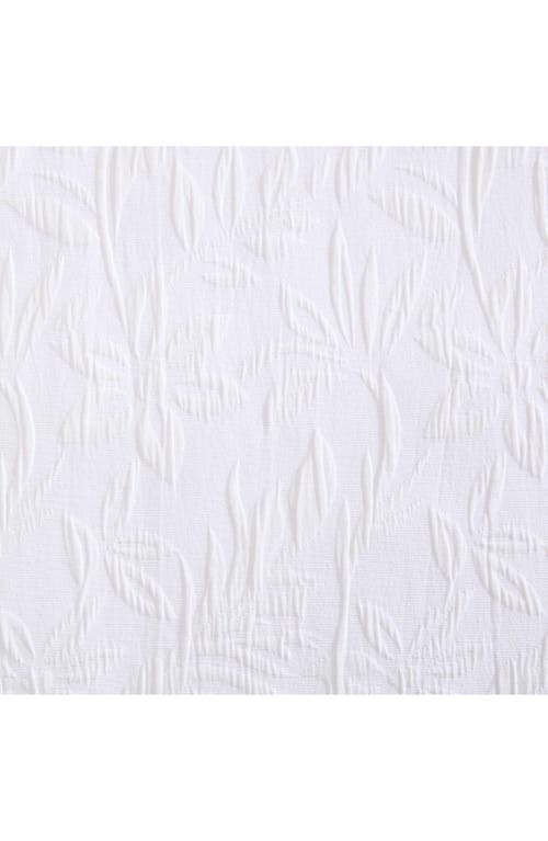 Nautica Seaside Floral Twin Comforter & Sham Set In White