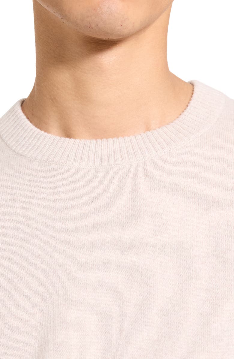 Theory Hilles Cashmere Sweater, Alternate, color, Alabaster Melange