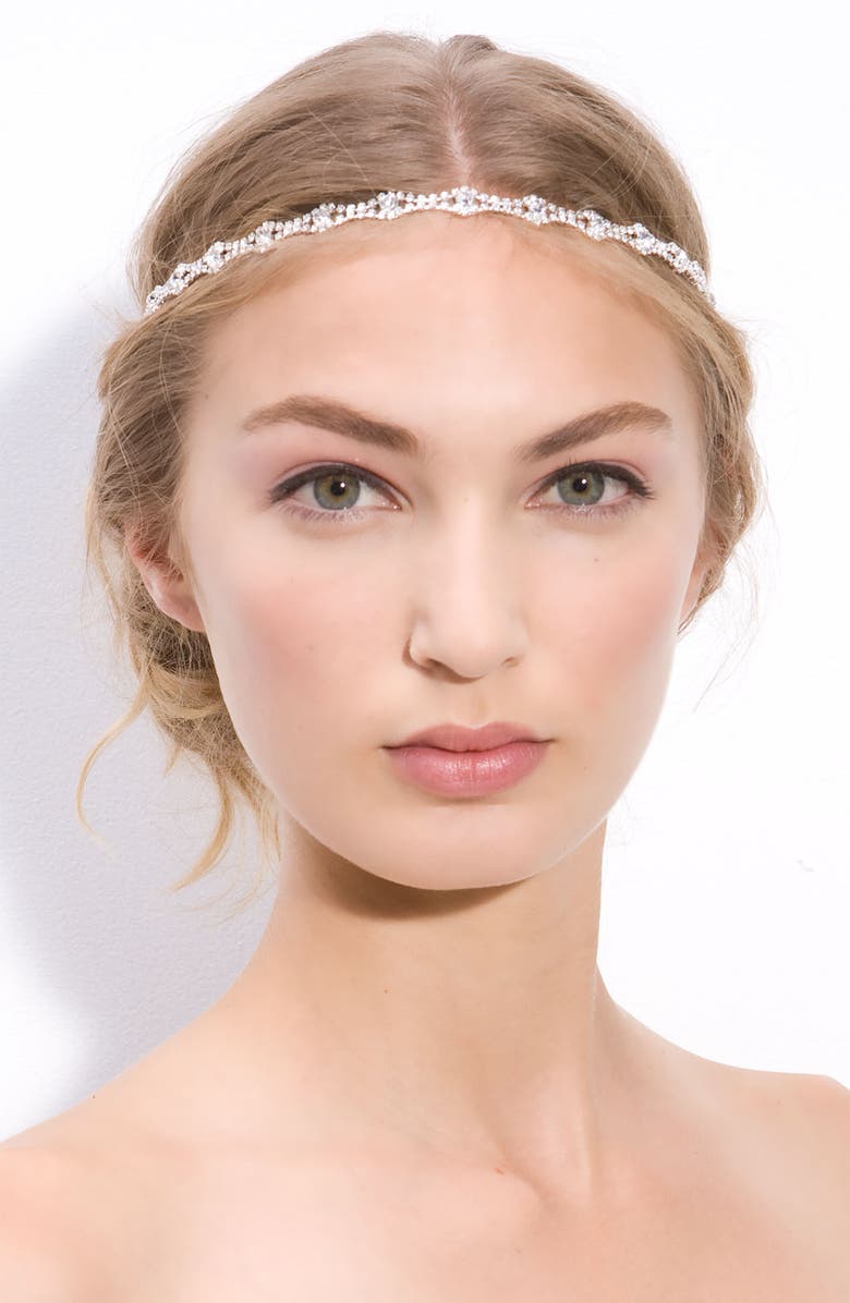 Tasha Vintaged Crystal Headband, Main, color,