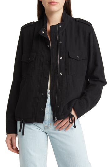 RAILS RAILS COLLINS ORGANIC COTTON MILITARY JACKET 