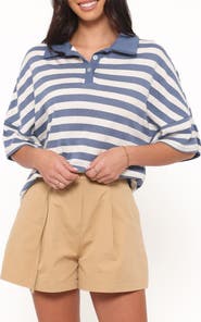 Petal & Pup Sophia Stripe Rugby Shirt