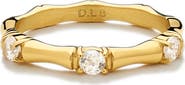 D.LOUISE Bamboo Cubic Zirconia Ring