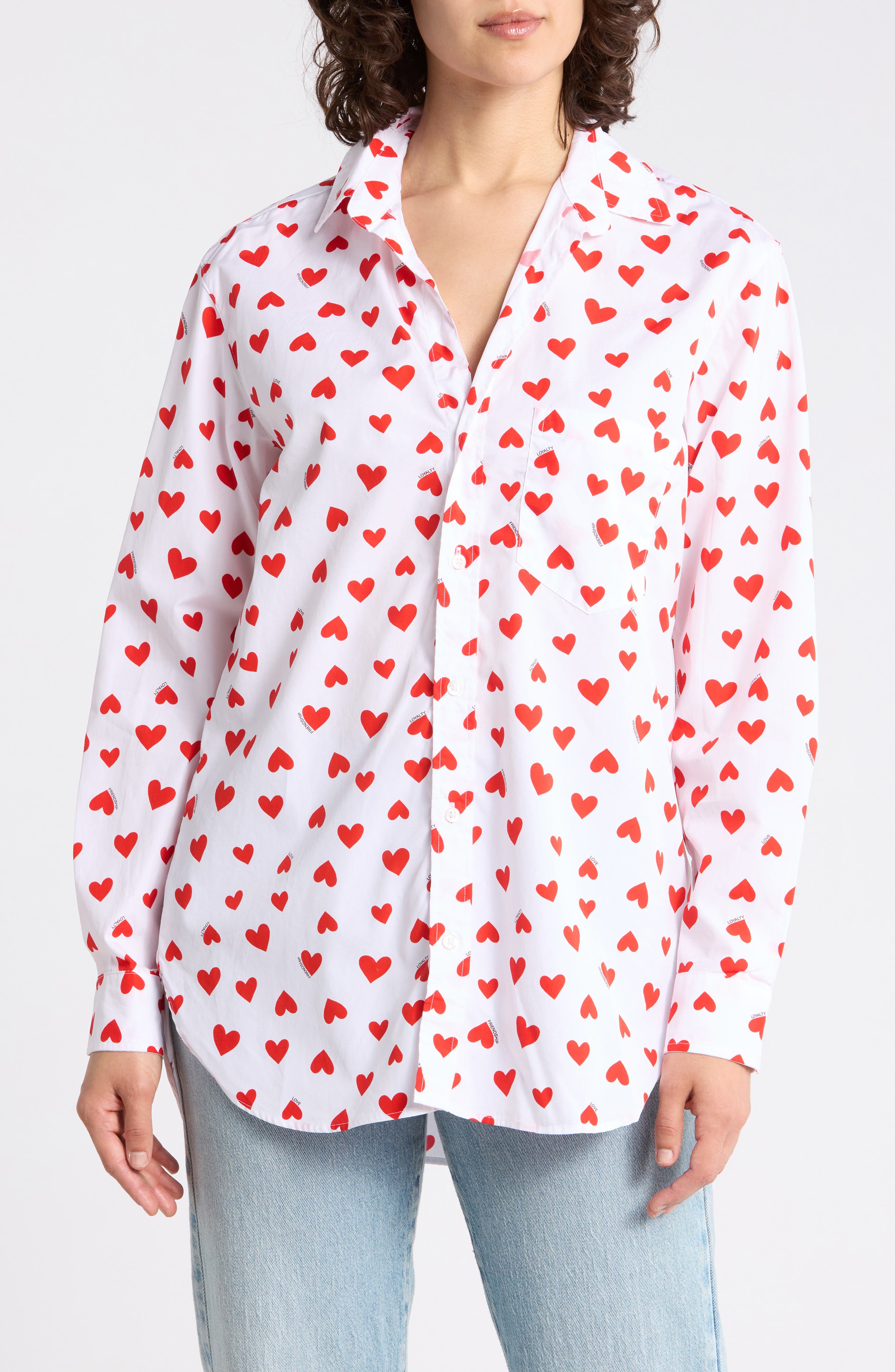 Frank & Eileen Boyfriend Cotton Button-Up Shirt