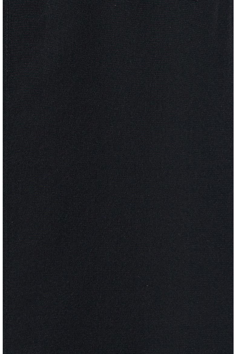 Collarless Silk Blouse, Alternate, color, BLACK