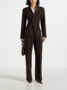 Manière De Voir Beatrice Tailored Cinched Blazer