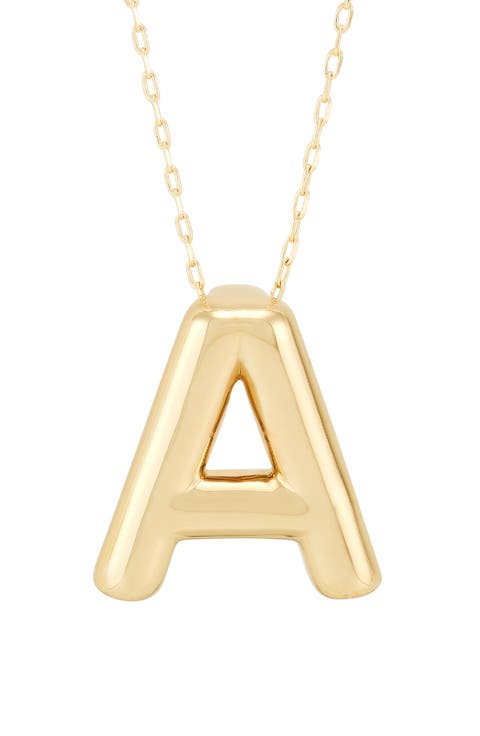 Initial Pendant Necklace